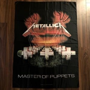 Metallica Master Of Puppets Poster Flag